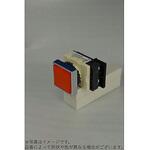 Φ25全電圧式丸形パイロットライト 金属リング 角形 LED A25ILASシリーズ マルヤス電業