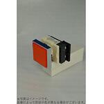 Φ25全電圧式丸形パイロットライト 金属リング 角ワイド形 橙 LED A25ILASW12シリーズ マルヤス電業