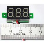 ミニタイプ7セグLED電圧計モジュール SDENシリーズ アズワン