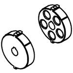 13148 エンドローラーキャップ(4個入) RIDGID(日本エマソン)