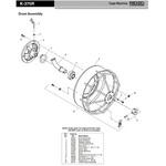 37907 スロット ヘックス スクリュー F/K-375 (5個入) RIDGID(日本エマソン)