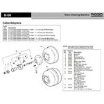 リジッド（RIDGID） ［59790］ アダプター ブラケット F/K50-