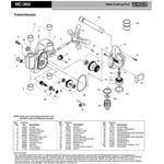 77127 スラスト ベアリング アッセンブリ F/HC-300 RIDGID(日本エマソン)