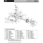 87912 スプリング F/960 (2個入) RIDGID(日本エマソン)