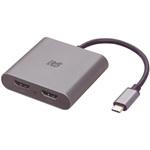 USB Type-C to デュアルHDMIディスプレイアダプター ラトックシステム