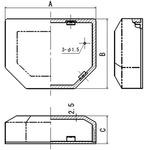 プラモール付属品 T型ジョイント 未来工業