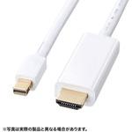 ミニDisplayPort-HDMI変換ケーブル サンワサプライ