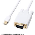 ミニDisplayPort-VGA変換ケーブル サンワサプライ