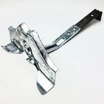 K-7(D) 雪止金具 DXフジ普及型ステン足付き ドブメッキ 白幡商会