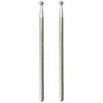 No.J-111 ダイヤモンド砥石丸型 2mm  (2本入) サンフレックス