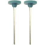 No.J-166 ゴム砥石 Φ13mm #280相当  (2本入) サンフレックス