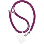 sm-sld-univ-colrr011 スマホショルダー ストラップ  ロイヤルレッド メディアフューチャー