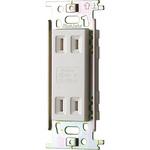 ML1226W MLダブルコンセント 明工社