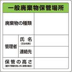 廃棄物標識 ユニット