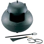BDC02 IK 湯釜風炉 お茶道楽セット 1個 池永鉄工 【通販モノタロウ】