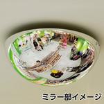 ラミドーム (配線ダクト・角パイプ用金具付) コミー