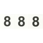 - ステッカー 数字 透明 モノタロウ 89524557