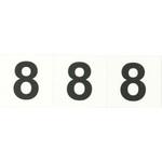 - ステッカー 数字 白 モノタロウ 89524663