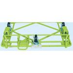 R-11FB 自在移動回転台車 オプション フットブレーキ サカエ