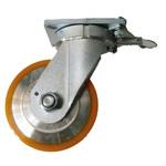 HDUJ200TL 超重量用高硬度ウレタン自在車旋回ロック付 2000kg用 ヨドノ