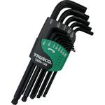ボールポイント六角棒レンチセット(インチタイプ) TRUSCO