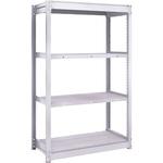 TUG型軽中量ボルトレス棚200kgタイプ 高さ1500mm 単体型 TRUSCO