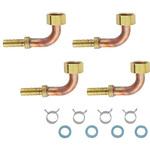 T4215-14S-10A ペアホースL金具セット SANEI