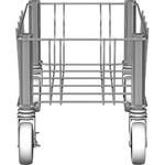 スリムジムコンテナ用ドーリー ラバーメイド