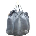 コンテナバッグ丸型メッシュ(水切り) 排出口付 旭産業(エアーゲージ)