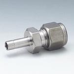 ステンレス製ダブルフェルール継手 レデューサ(インチサイズチューブとミリHy-lokポートを接続) ハイロック