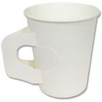004536037 ペーパーカップ 白 ハンドル付き HEIKO
