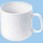 高強度磁器 ホワイト マグカップ