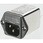 Schaffner IECインレット 2ヒューズ フランジマウント 4A 250 V ac， FN9260B-4-06