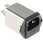 Schaffner IECインレット 2ヒューズ なし パネルマウント 4A 250 V ac， FN9260-4-06