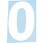 ゼッケンシール(フロント)白