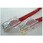 CAT5eケーブル 両端RJ45 PANDUIT ブーツ無し 撚り線/クロス結線 赤 C5EX-ST-RDシリーズ