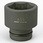 ソケット ショートタイプ 6PT 差込角25．4x対辺55mm