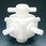 PTFE 四方バルブ枝タイプ 6Φ