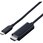 USB Type-C - HDMI 変換ケーブル (USB-Cプラグ to HDMIプラグ) 4K 60Hz やわらか