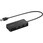 Giga対応 USB-A LANアダプターハブ付 ブラック