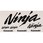 カワサキ ステッカーキット NINJAロゴKIT