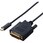 USB Type-C - DVI 変換ケーブル ( USB-C プラグ to DVI-D プラグ ) 1920×1080 60Hz