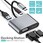 USB Type-C 4in1 ドッキングステーション(USB PD/87W・HDMI/4K・VGA/1080p・USB3.0/Type-A)