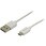 WリバーシブルmicroUSBケーブル 1.2m ホワイト TH72SR12W