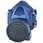 半面形 防毒用電動ファン付呼吸用保護具 BL-351HGX電池充電器付BC