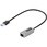 USB有線LANアダプター/USB-A接続/30cm一体型ケーブル/各種OS/スペースグレー/ギガビットイーサネット/RJ45 ネットワーク 変換 コンバーター