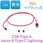 マグネット接続式 3in1スマートフォン用USBケーブル Type-A(2.0) MicroUSB Type-B+Type-C+Lightning用(1メートル)