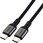 タイプCケーブル 【USB Type C to C】 PD 100W 急速充電 高耐久 ナイロンメッシュ アルミコネクタ