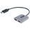 MSTハブ/DisplayPort1.4接続/2画面/4K60Hz HDMI/30cmケーブル/DSC， HBR3/デュアルモニター対応マルチディスプレイ変換アダプター/HDMI分配器