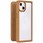 iPhone 14 iPhone 13 軽量・背面クリアフラップケース 「Amake」 耐衝撃 薄型 マグネット仕様 ストラップホール付